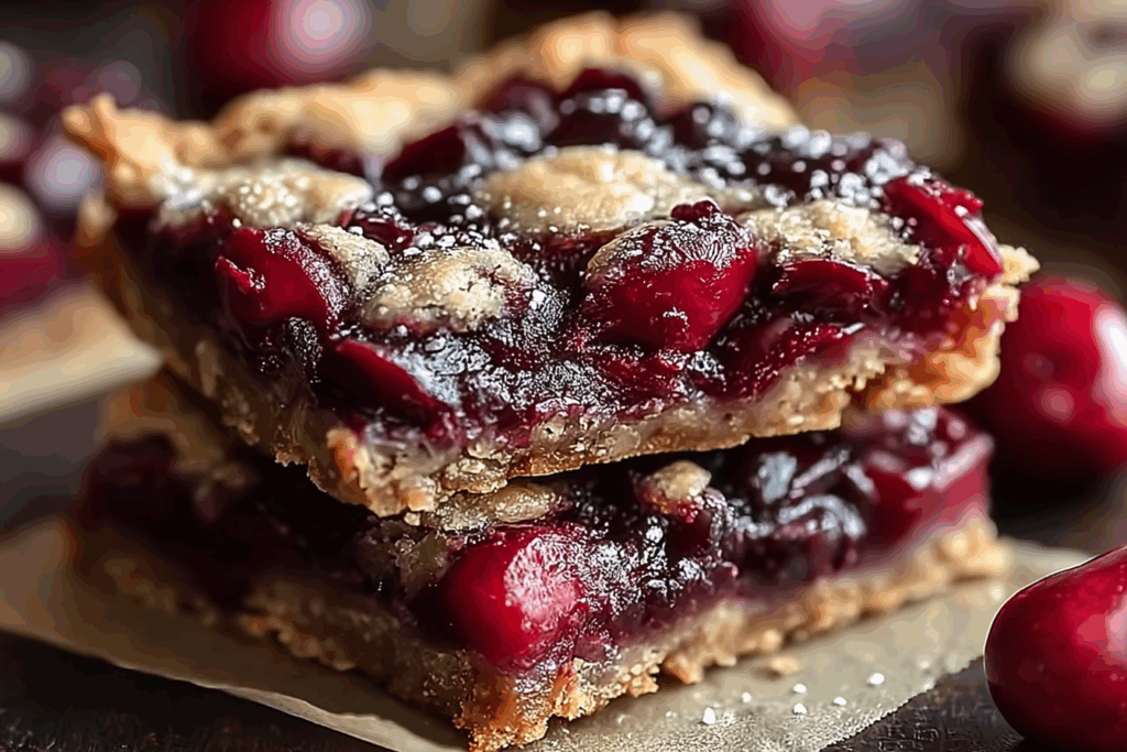 Cherry Pie Bars Recipe