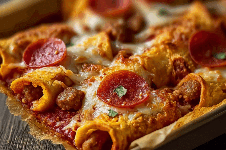 Doritos Pizza Rolls with Sausage