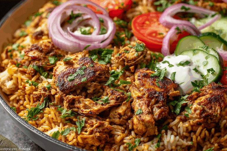 One Pot Shawarma Chicken and Rice