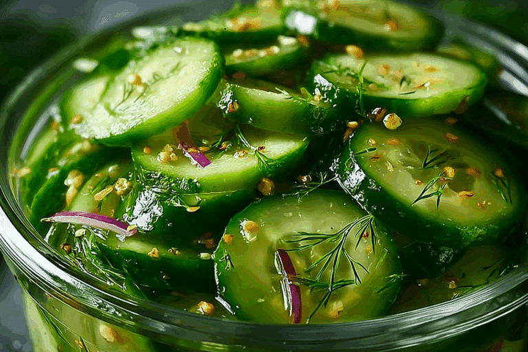 Pickled Cucumber Salad