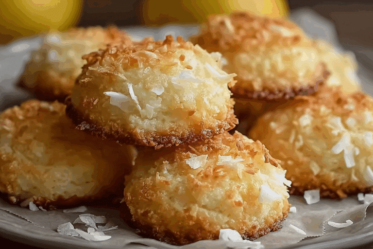 Lemon Coconut Cheesecake Cookies