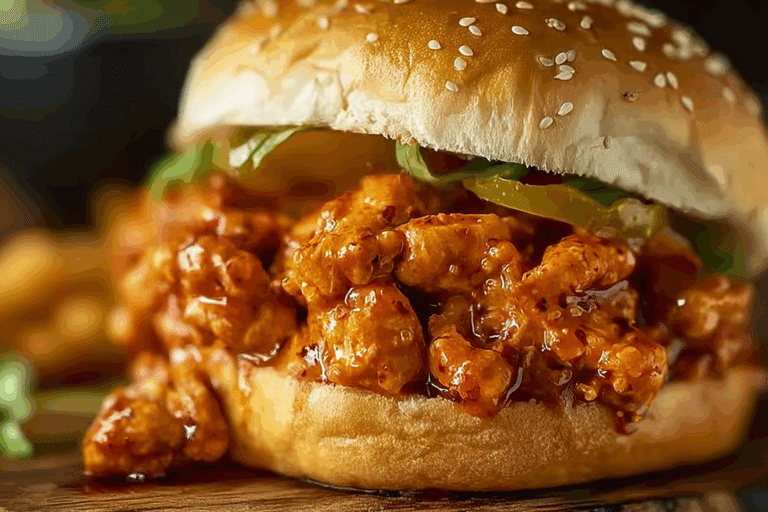 Cajun Chicken Sloppy Joes