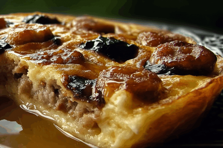 Pancake and Sausage Casserole