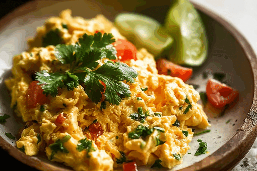 Mexican Scrambled Eggs