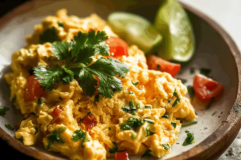 Mexican Scrambled Eggs