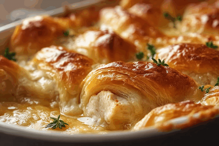Chicken Crescent Casserole