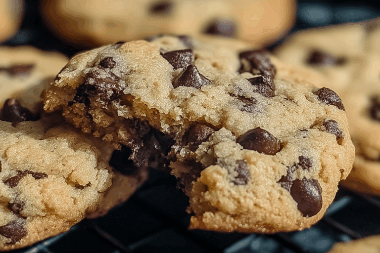 Nut-Free Vegan Tahini Chocolate Chip Cookies