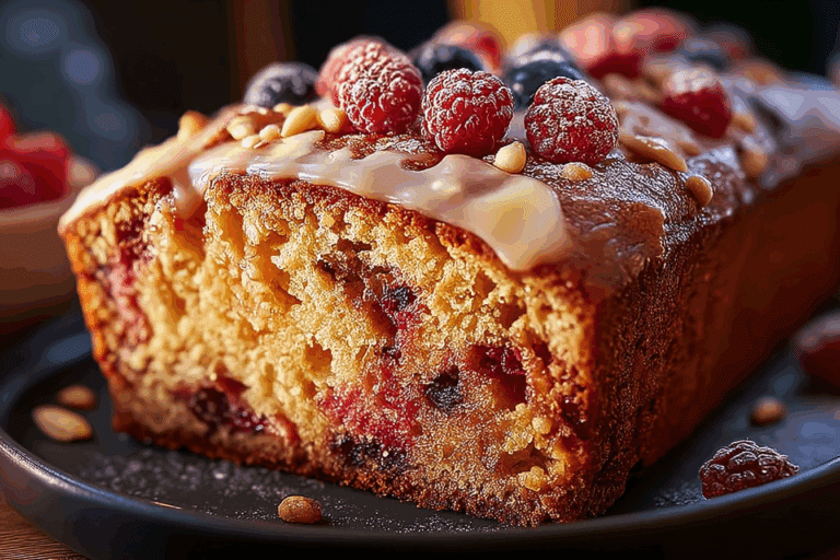 Bakewell Loaf Cake