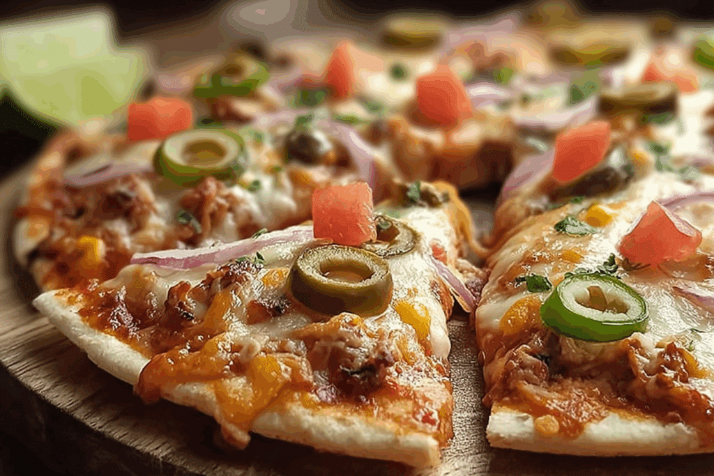 Homemade Mexican Pizza