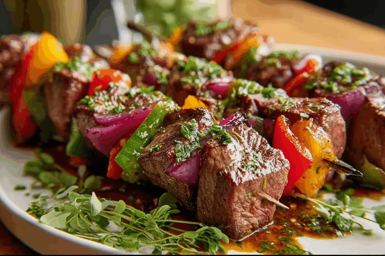 Marinated Steak Kabobs