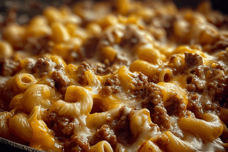 Cheese Steak Hamburger Helper