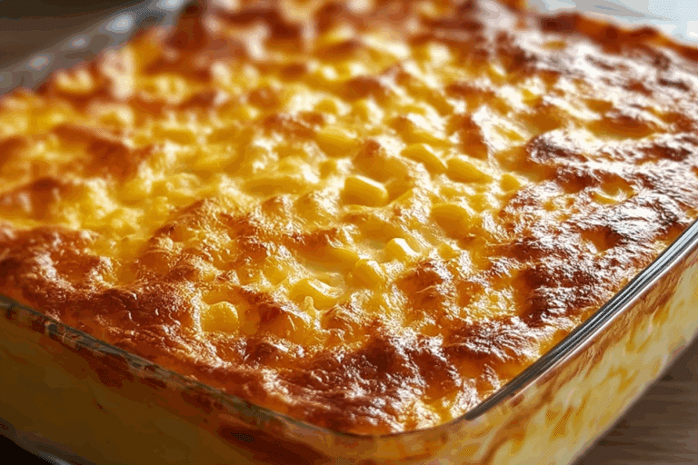 Cream Cheese Corn Casserole