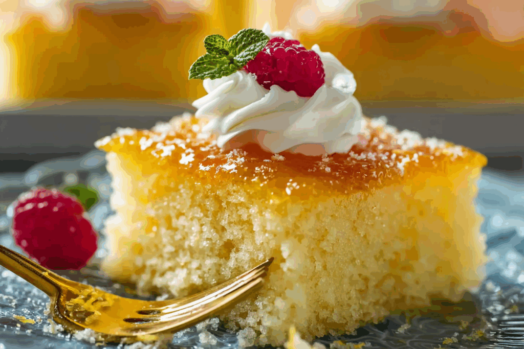 Easy Lemon Jello Poke Cake Recipe