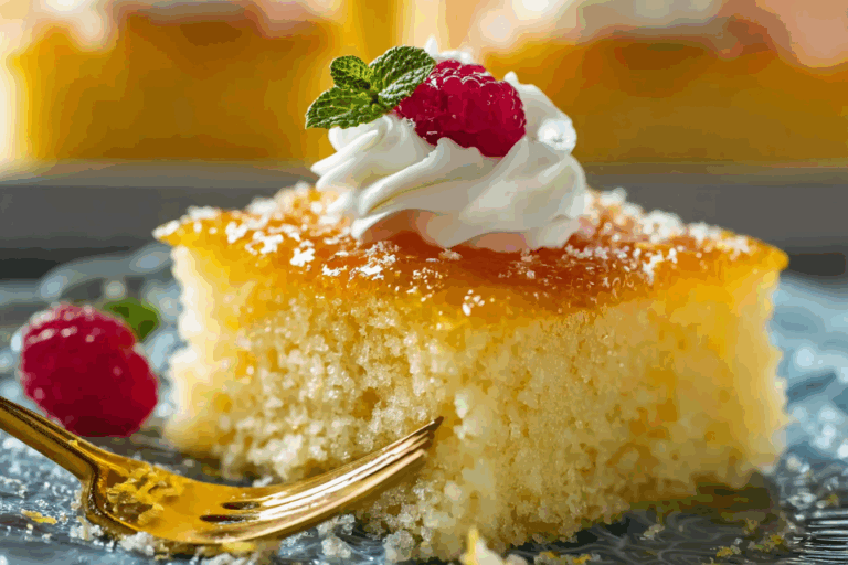 Easy Lemon Jello Poke Cake Recipe