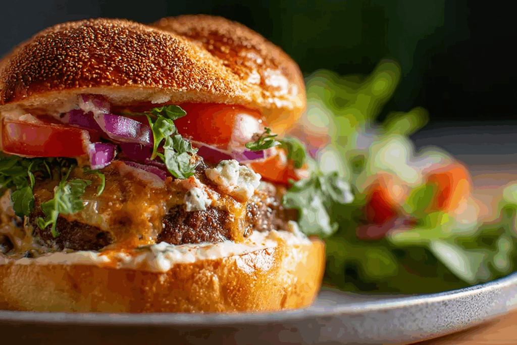 Michigan Olive Burger Recipe