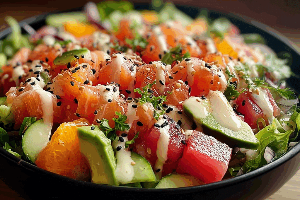 Poke-Inspired Salad Bowl