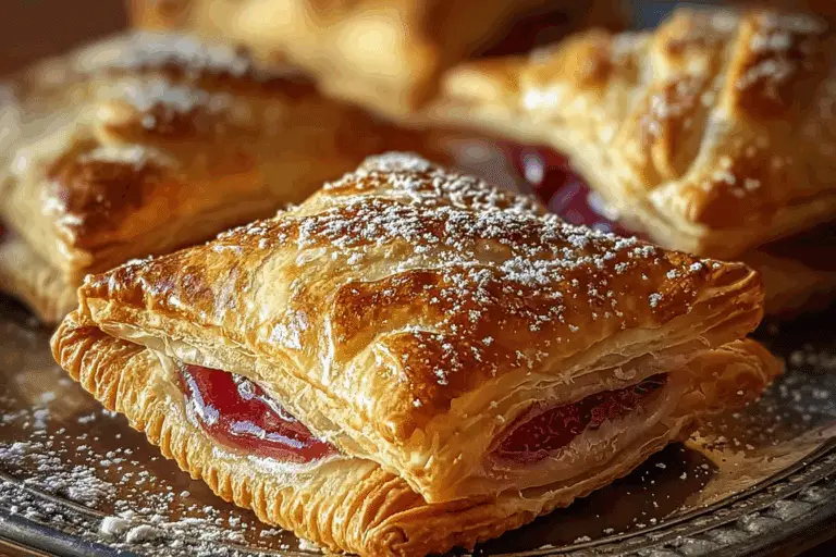 Rhubarb Puff-Tart Pockets