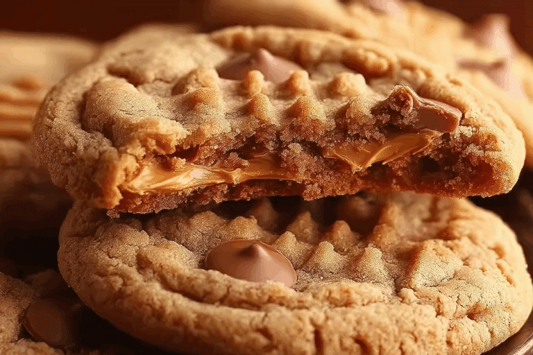 Triple Reese’s Peanut Butter Cookies