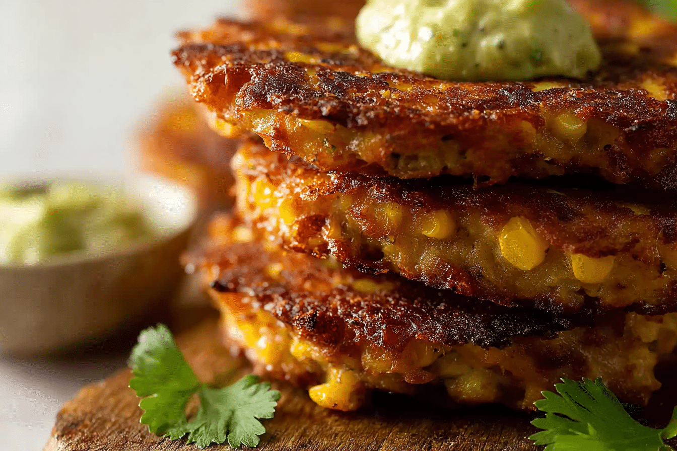 Very Crispy Corn Fritters