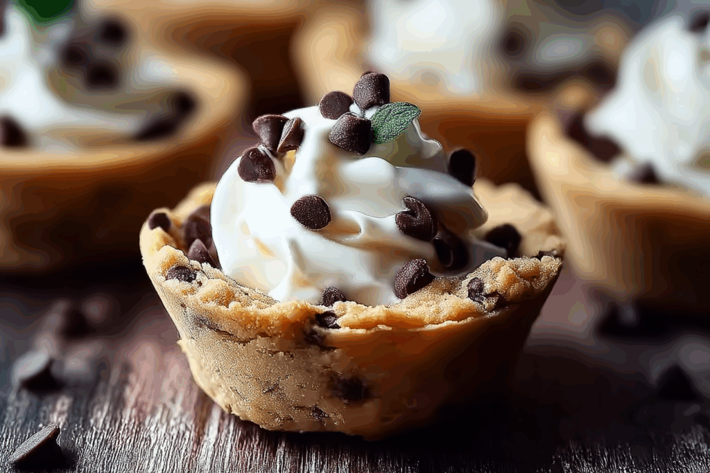 Cannoli Cookie Cups