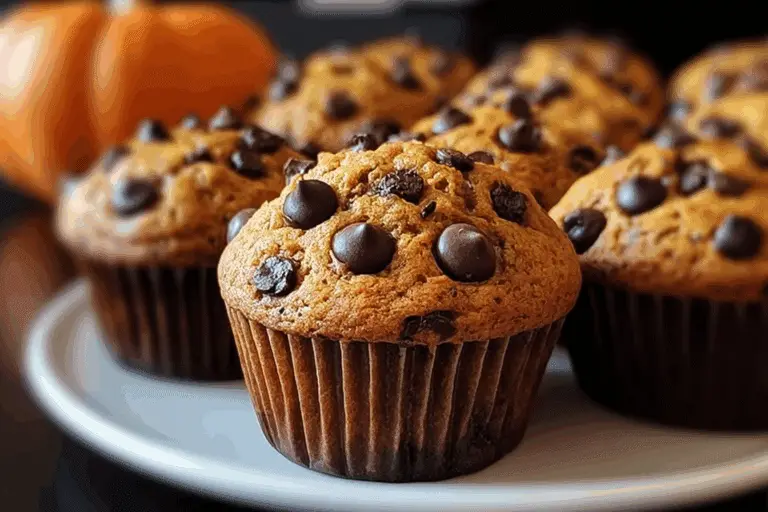 Pumpkin Chocolate Chip Muffins