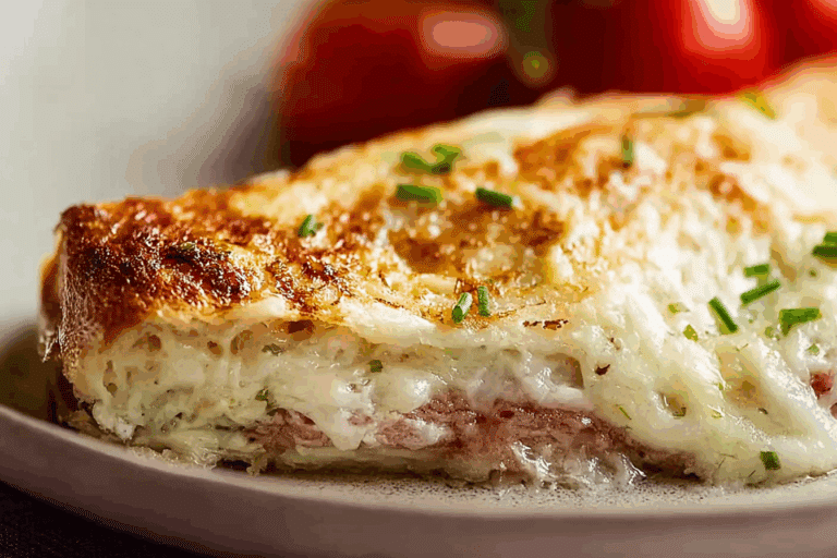 Fluffy Egg White Omelette