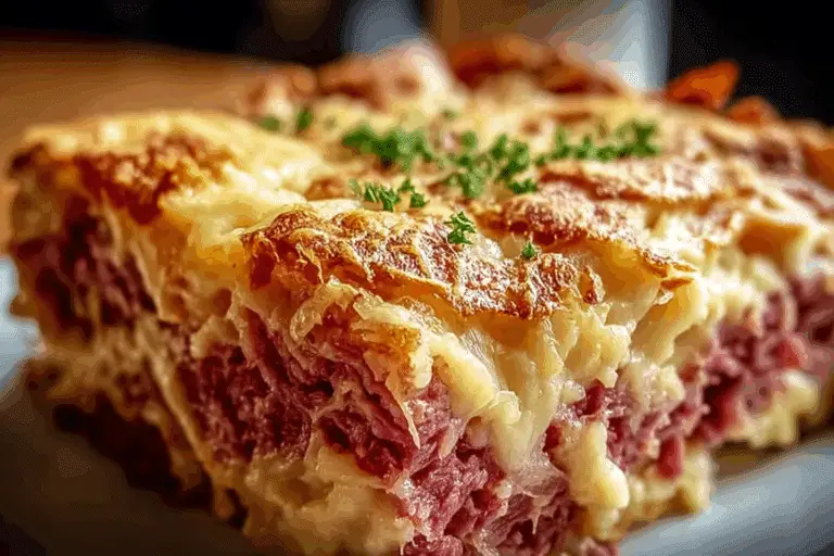 Homemade Reuben Bake