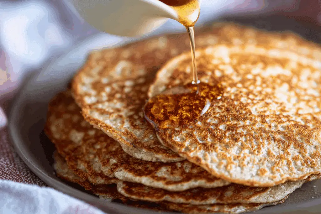 Cinnamon Oatmeal Pancakes
