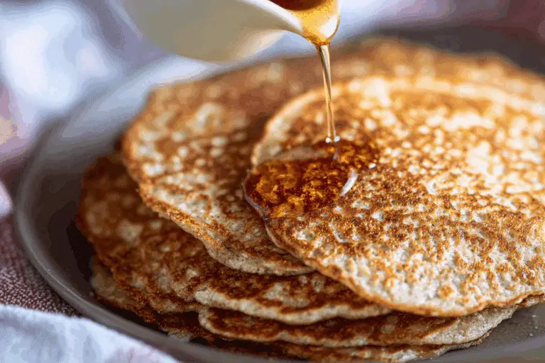 Cinnamon Oatmeal Pancakes