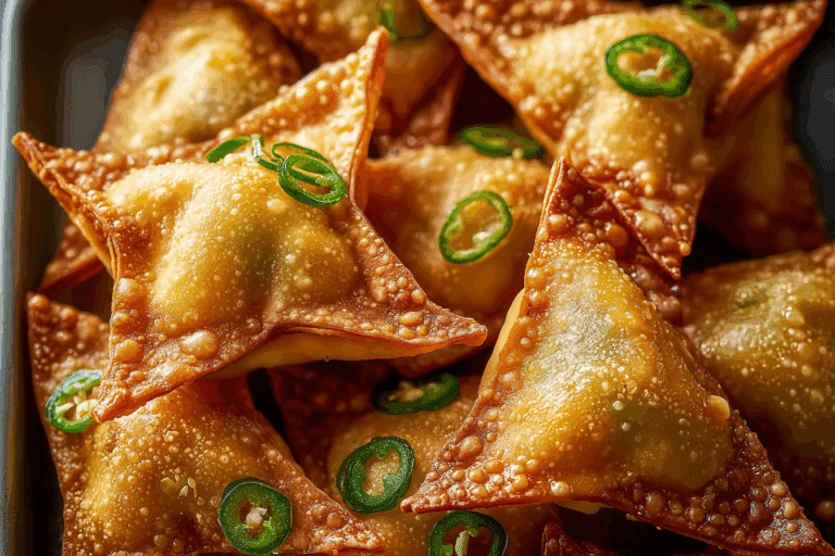 Crispy Jalapeño Corn Wontons