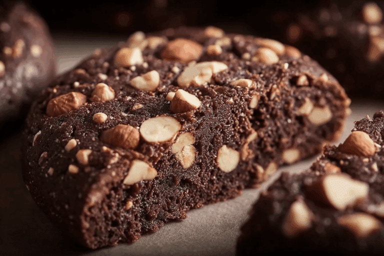 Chocolate Hazelnut Crunch Cookies
