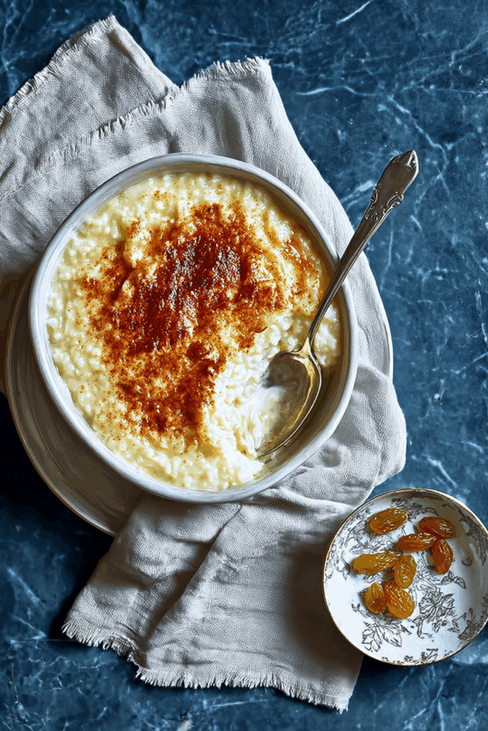 Classic rice pudding
