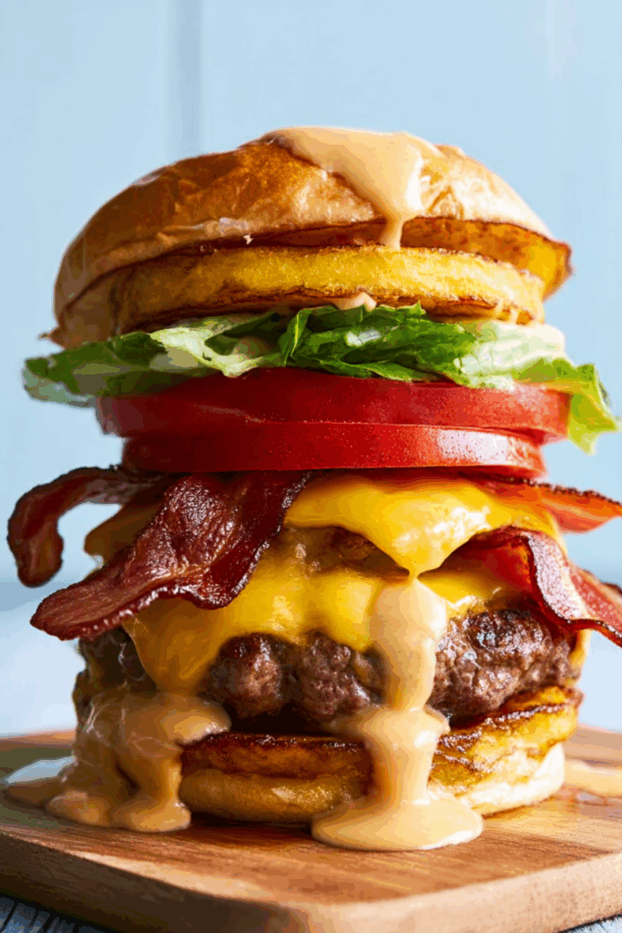 Big Zuu’s Plantain Cheeseburgers