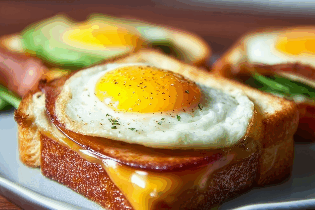 Toad in the Hole Breakfast Sandwiches
