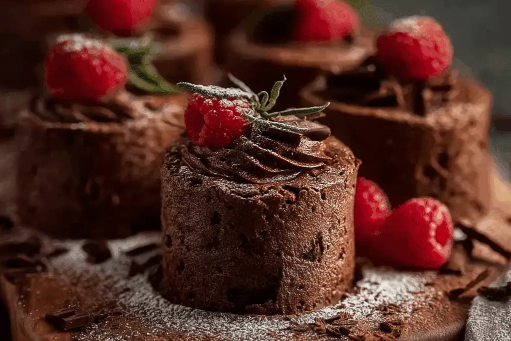 Mini Chocolate Cakes