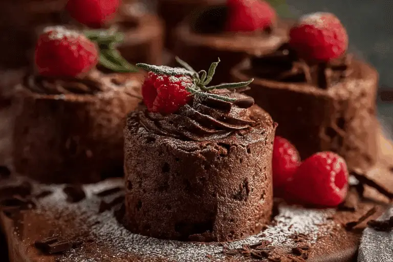 Mini Chocolate Cakes