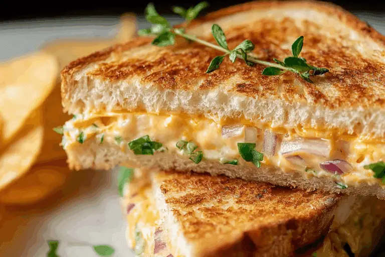 Cheese and Onion Sandwich