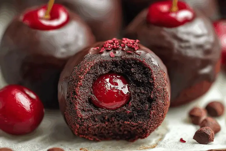 No Bake Black Forest Cheesecake