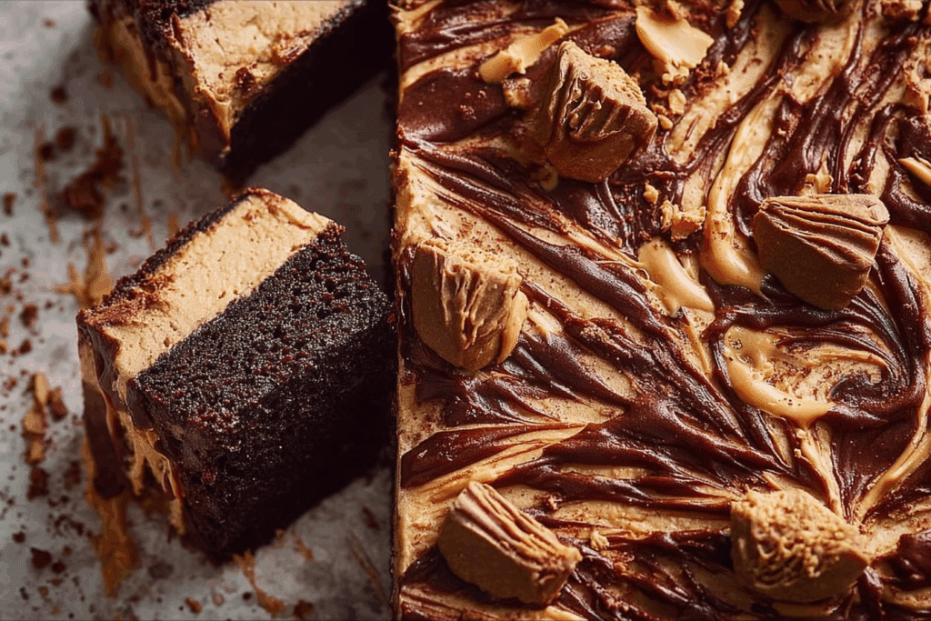 Chocolate Peanut Butter Cake