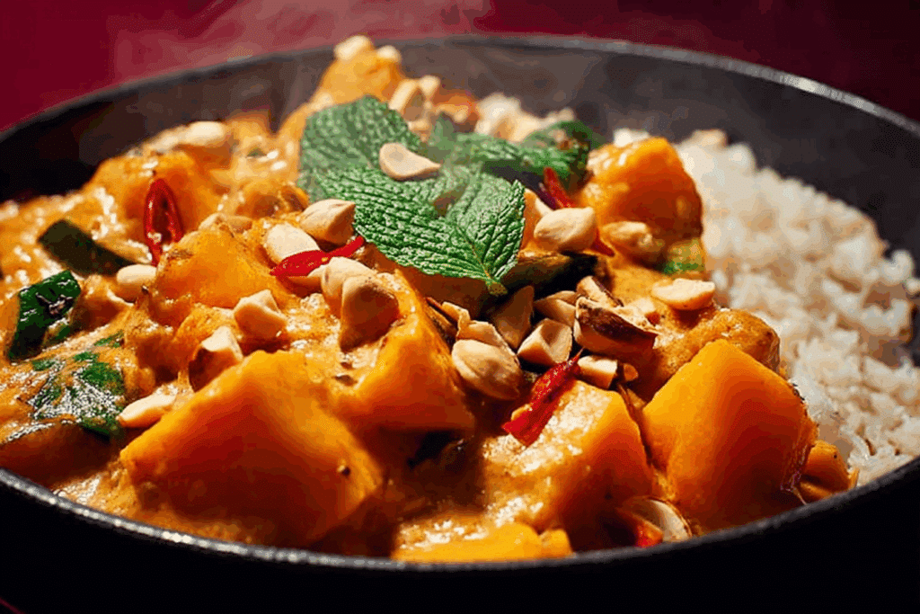 Peanut Butter Squash Curry
