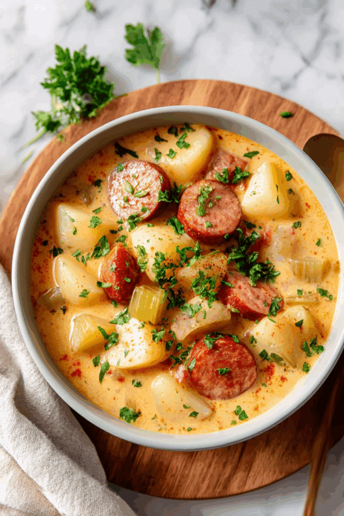 Creamy Cajun Potato Soup