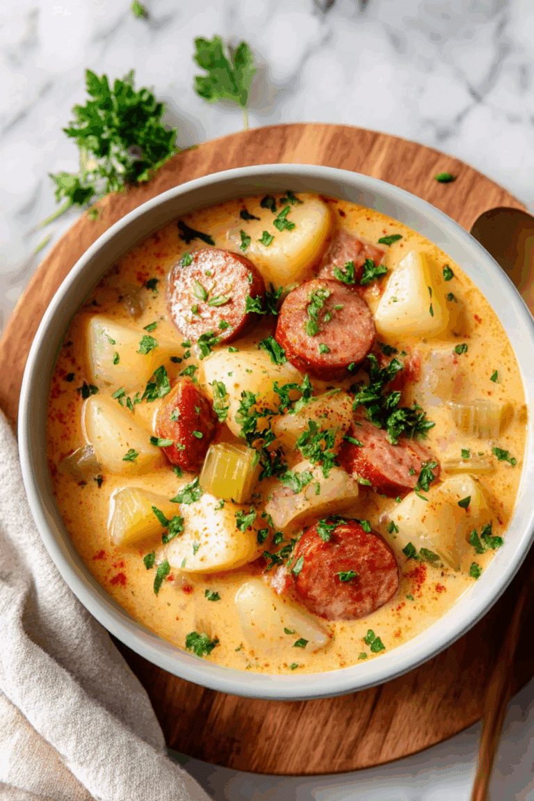 Creamy Cajun Potato Soup