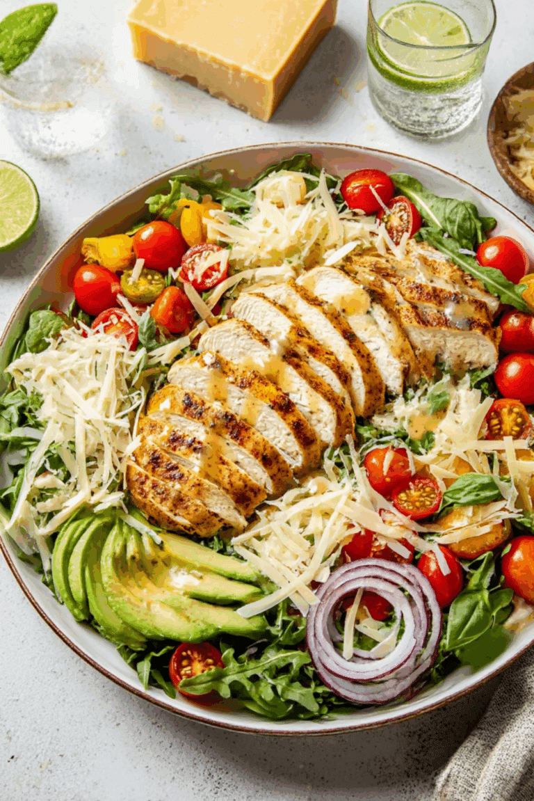 Chicken and Grana Padano Salad