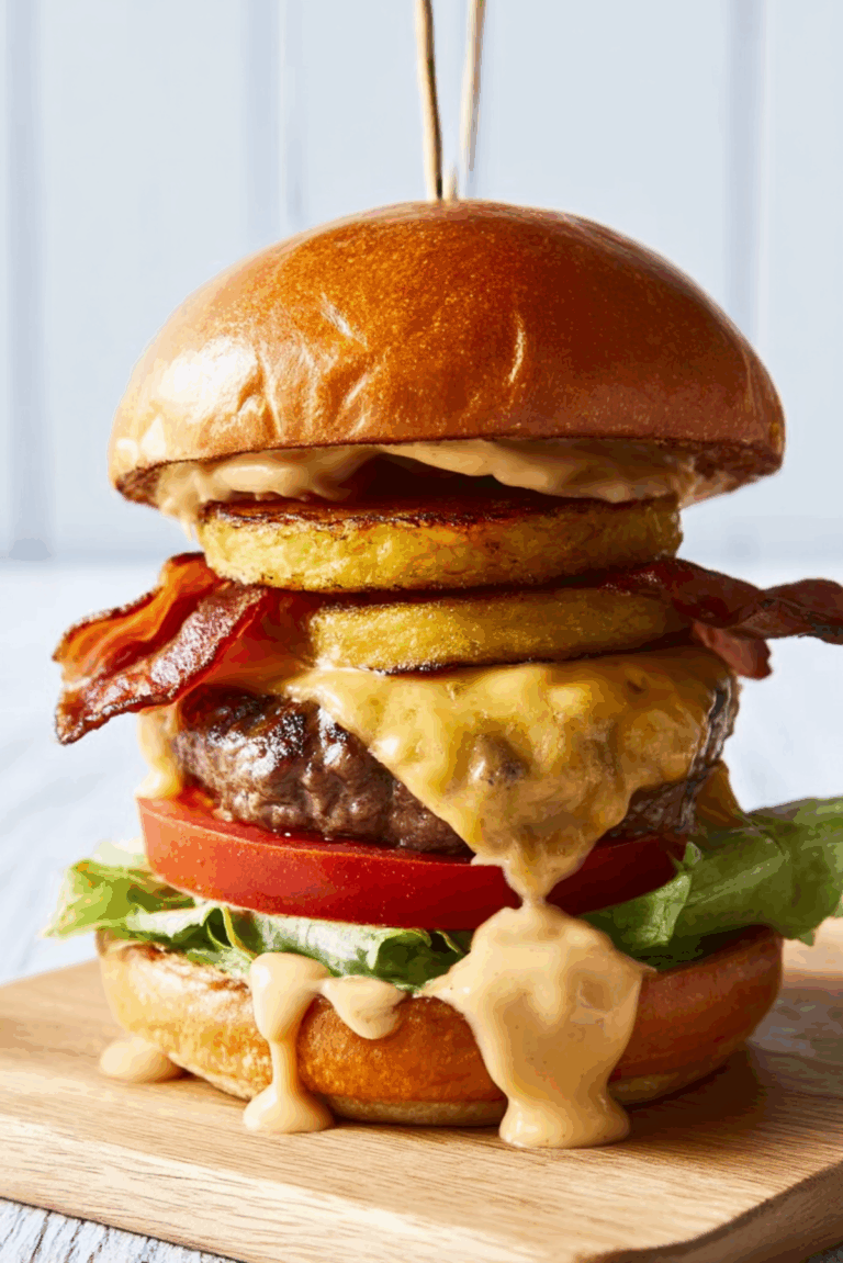 Big Zuu’s Plantain Cheeseburgers