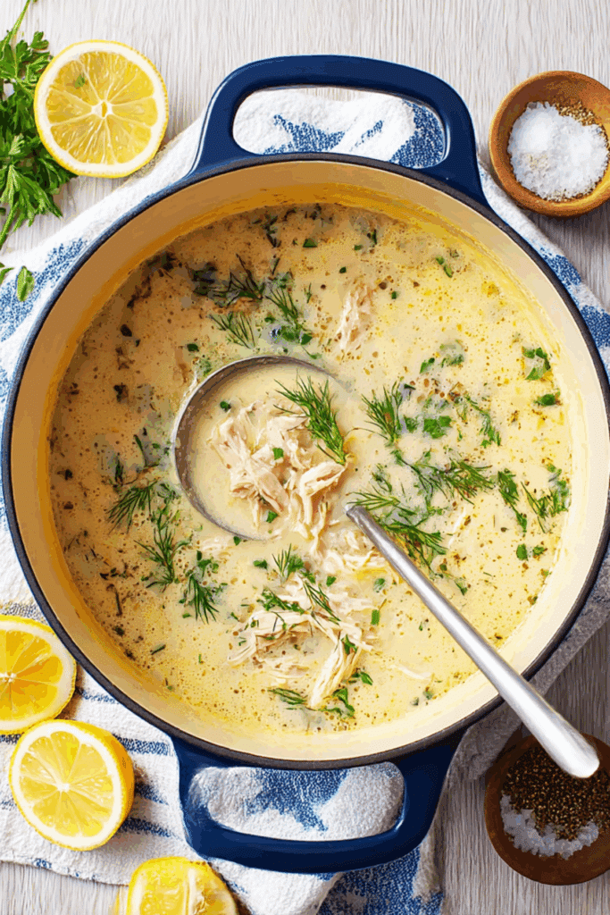 Avgolemono Soup