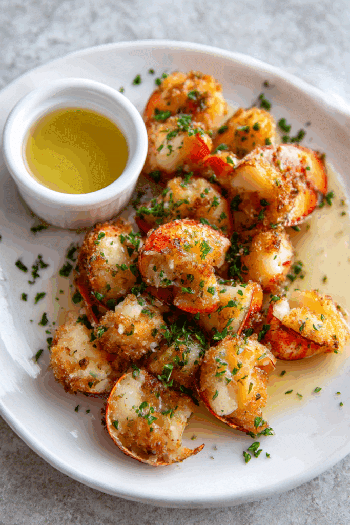Garlic Butter Lobster Bites