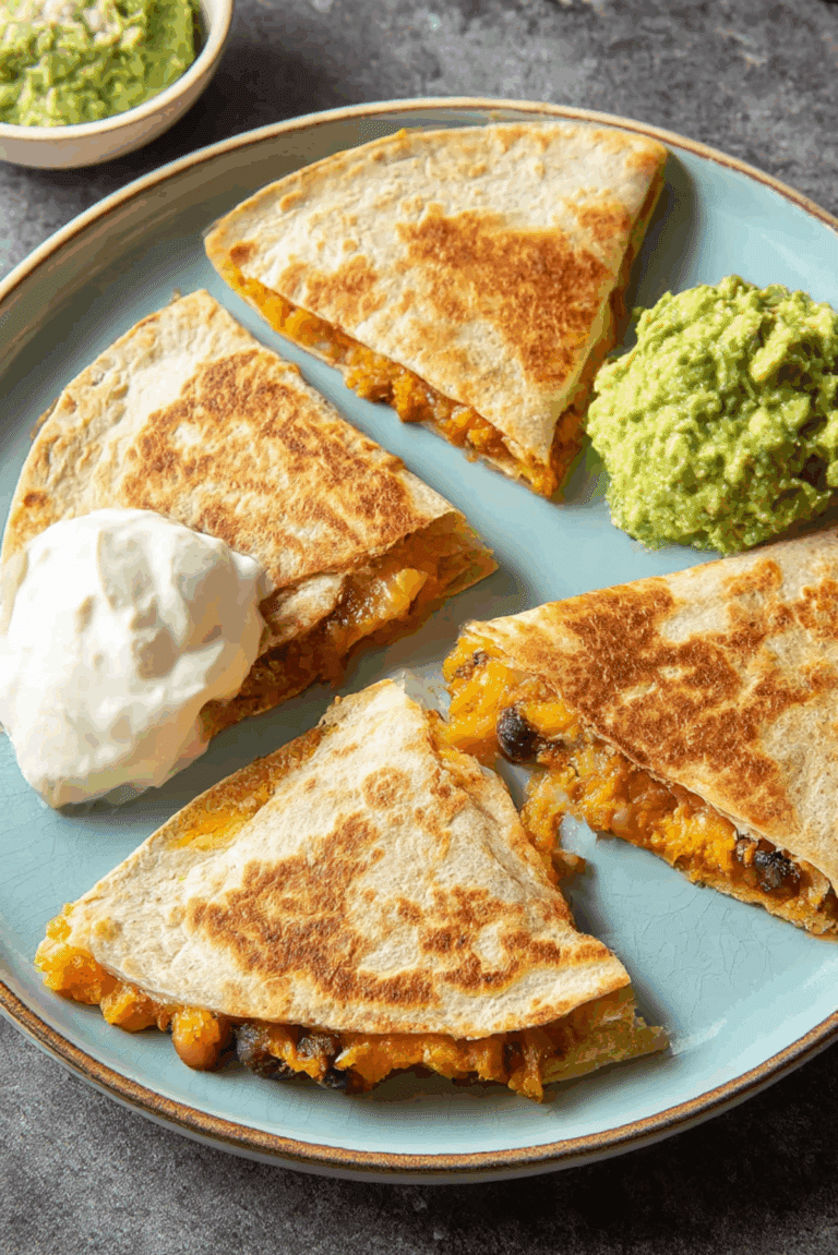 Pumpkin Quesadilla