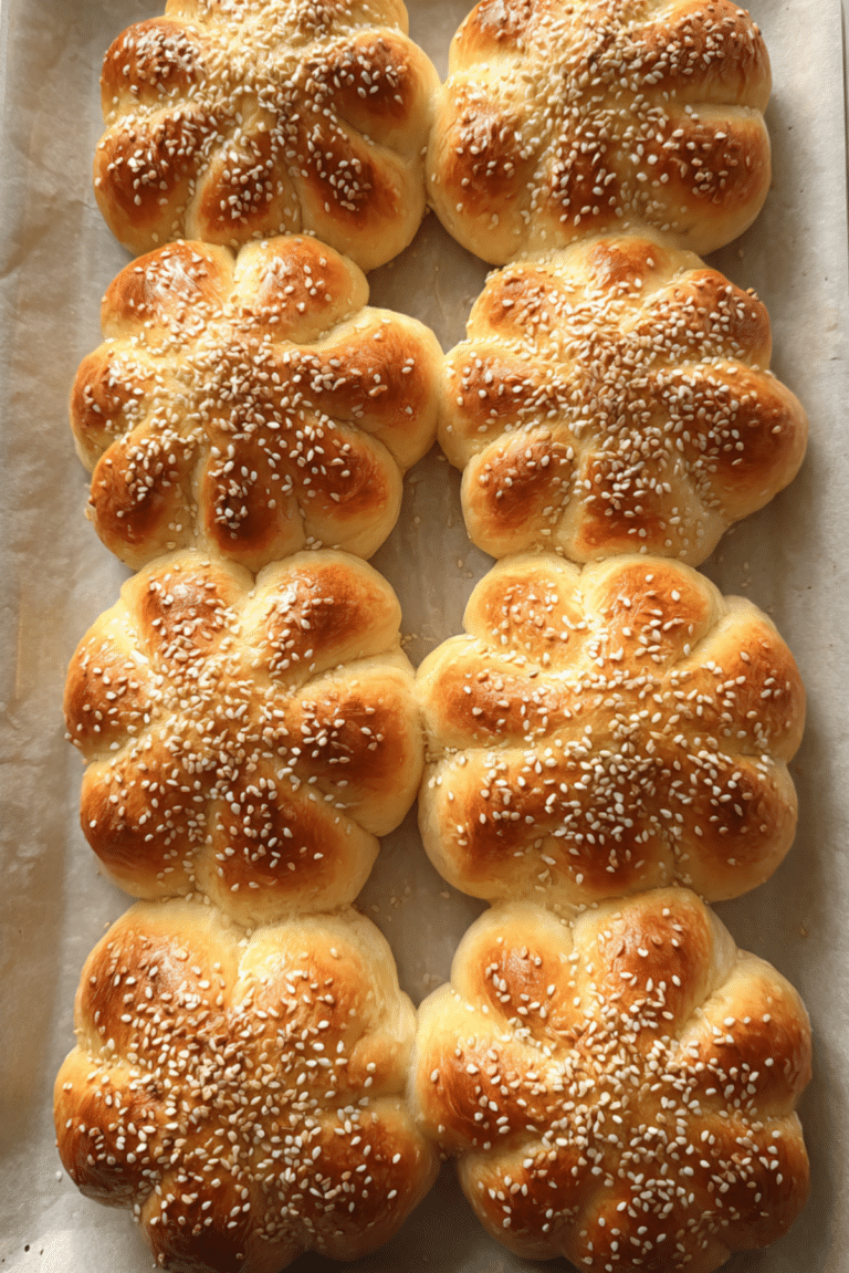 Sesame Soft Rolls
