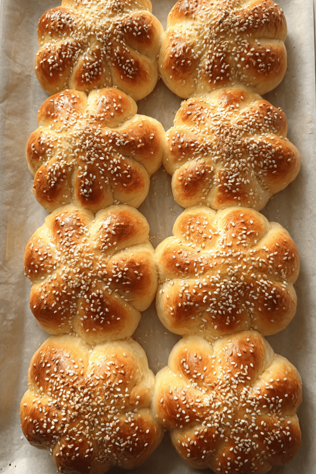 Sesame Soft Rolls