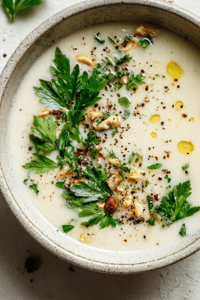 White Vegetable Soup